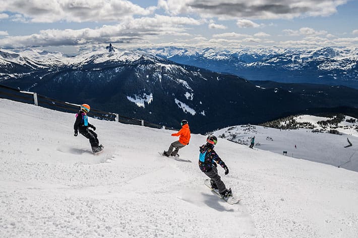 Whistler Blackcomb, snow school, winter skiing, snowboarding
