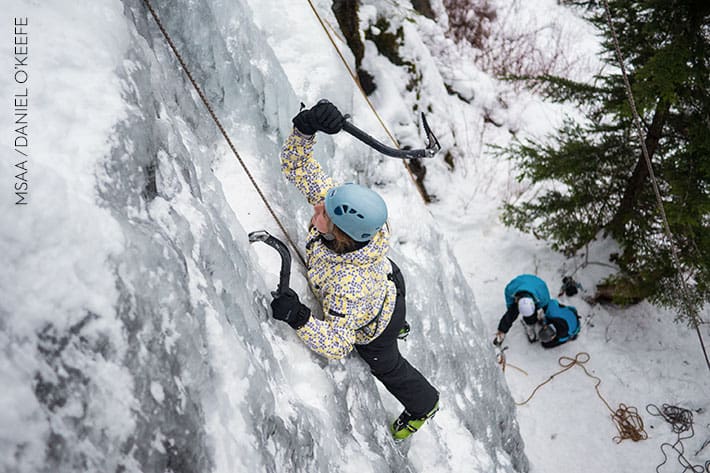 Mountain Skills Academy and Adventures, ice climbing