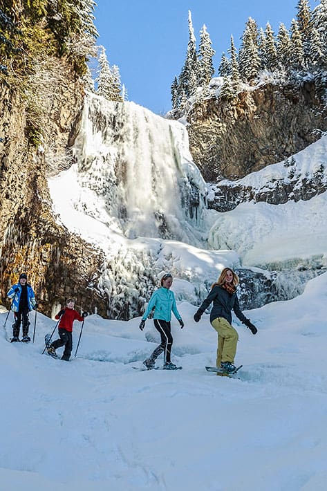 Callaghan Country  Wilderness Adventures, snowshoeing, winter