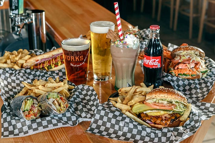 Whistler, Splitz Grill, burgers.