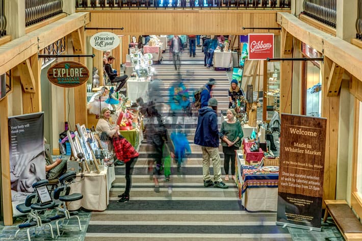 Made in Whistler Market, Westin Hotel
