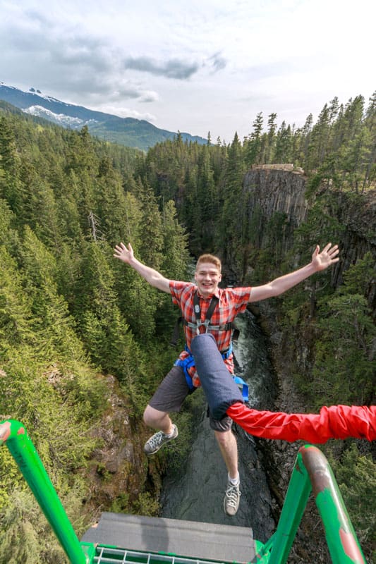 whistler bungee jumping 