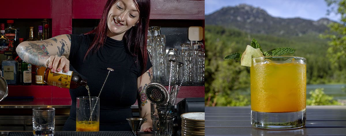 Whistler bars, cocktails, champagne, Bearfoot Bistro