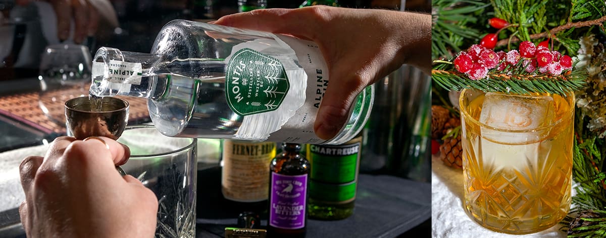 Whistler bars, cocktails, champagne, Bearfoot Bistro