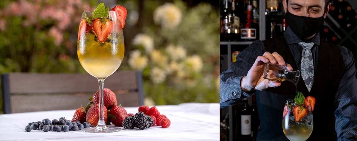Whistler bars, cocktails, champagne, Bearfoot Bistro