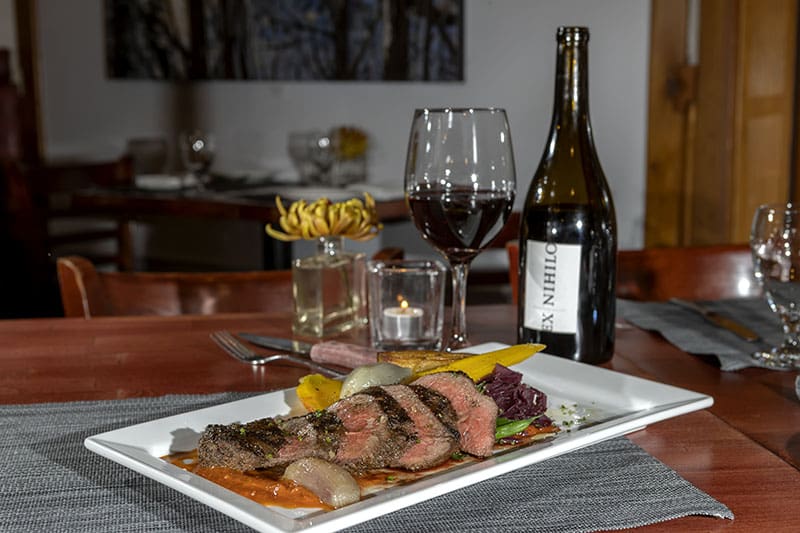 whistler dining bearfoot bistro