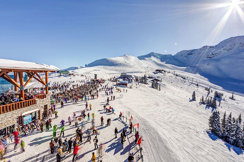 Whistler Blackcomb, downhill skiing, snowboarding.