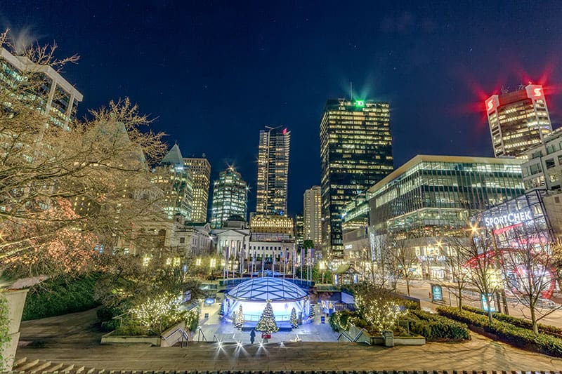 Robson Square Skating Rink