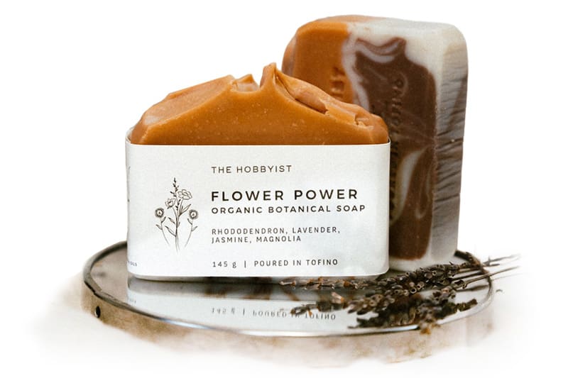 get the goods flower power soap from The Hobbyist