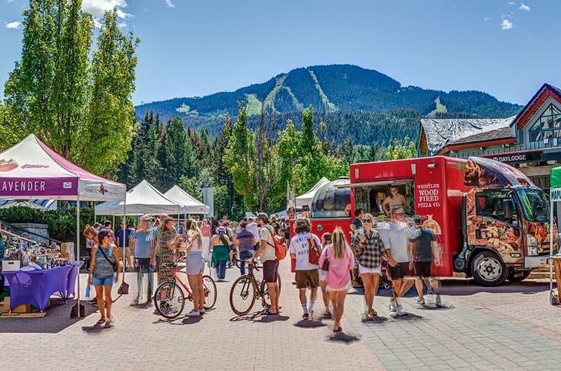 Whistler farmers' market