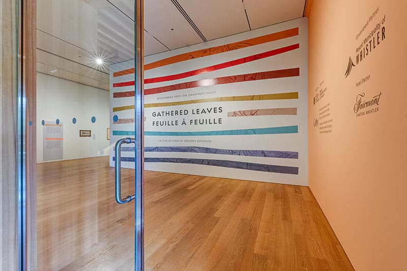 Audain Art Museum-Gathered Leaves