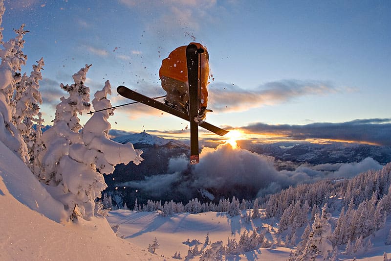 Whistler Blackcomb 60 Years Young PHOTO Paul Morrison - Skier Mike Douglas