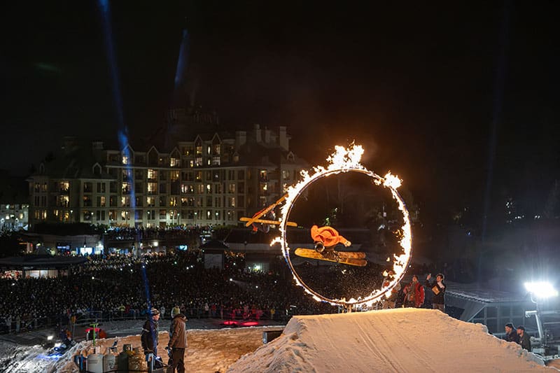 New Year's Eve on Whistler Mountain
